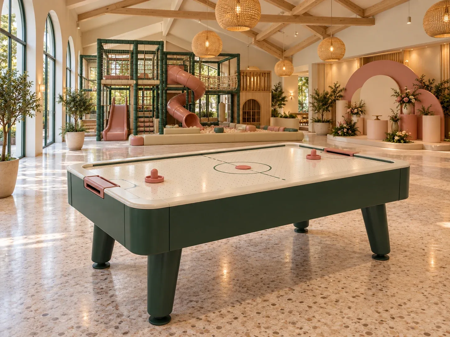 Air hockey